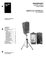 Fender Passport - Service Manual